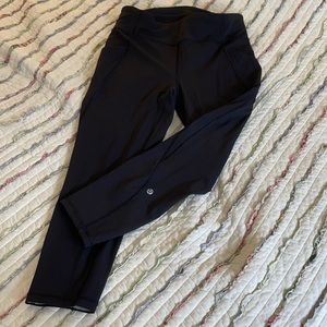 Black lululemon leggings size 10